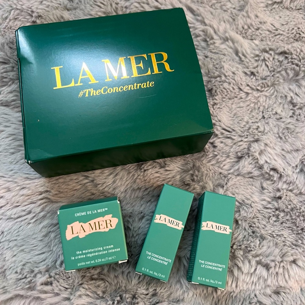 NIB La Mer mini skincare